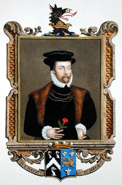 Ritratto di Lord Roger North (1530-1600) 2° Barone North da 