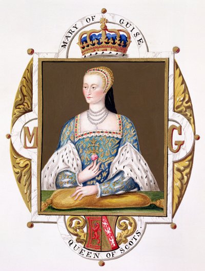 Ritratto di Maria di Guisa (1515-60) regina di Scozia da 
