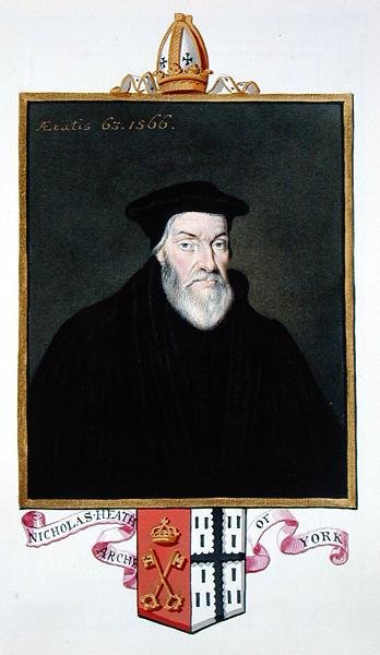Ritratto di Nicholas Heath (c.1501-78) Arcivescovo di York da 