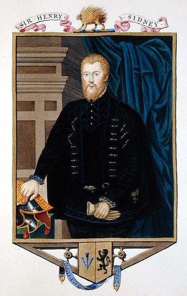 Ritratto di Sir Henry Sidney (1529-86) da 