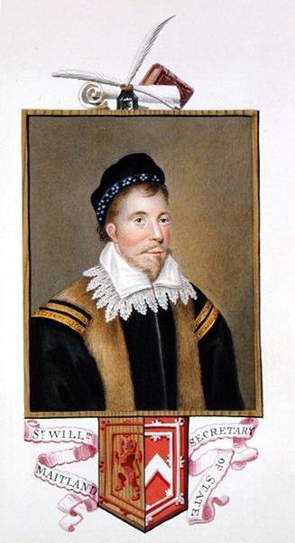 Ritratto di Sir William Maitland di Lethington (c.1528-73) Segretario di Stato da 