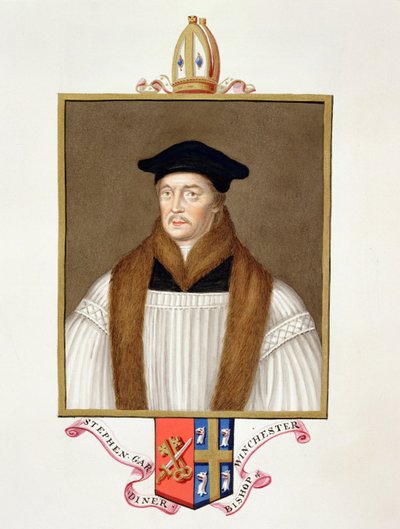Ritratto di Stephen Gardiner (c.1483-1555) Vescovo di Winchester da 