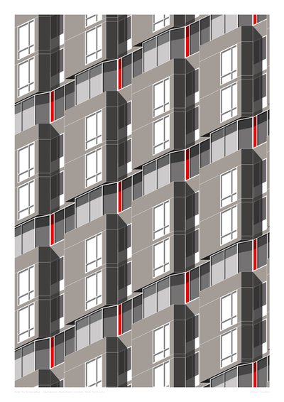 Eastwood, Roosevelt Island, NYC, 2015 (digitale) da Sarah Evans