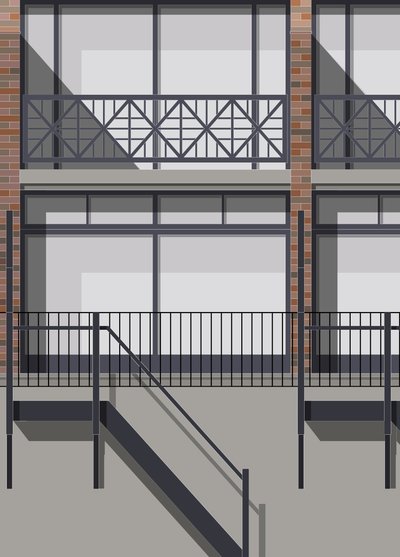 Mallard Place, 2018 (digitale) da Sarah Evans
