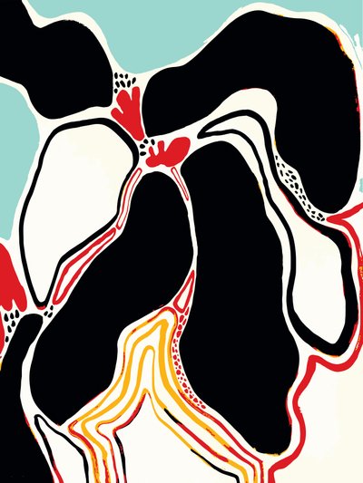 Forme organiche vivaci da Sarah Fitzgerald