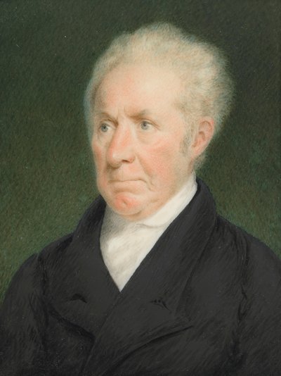 Gilbert Stuart, c. 1825 da Sarah Goodridge