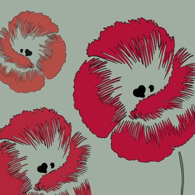Picnic Poppy da Sarah Hough