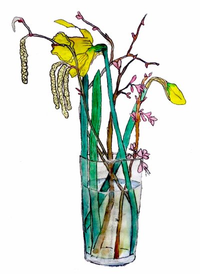 Narcisi e Amenti, 2018 da Sarah Thompson Engels