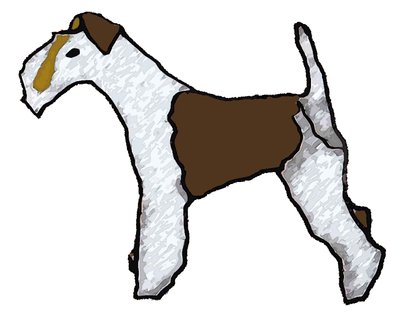 Fox terrier da Sarah Thompson Engels