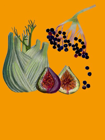 Frutta e verdura ritagliata 2020 da Sarah Thompson Engels
