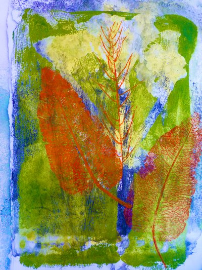 Foglie arancioni da Sarah Thompson Engels