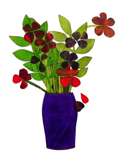 Vaso viola da Sarah Thompson Engels