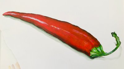 Peperoncino rosso, 2020 da Sarah Thompson Engels