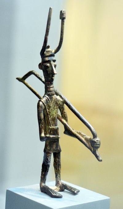 Figurina di un guerriero, c.1800-1200 a.C. da Sardinia Nuragic Civilization