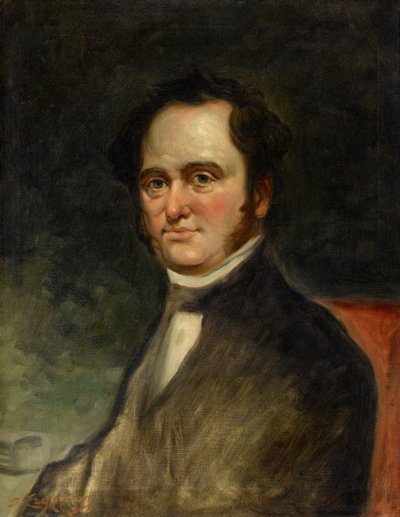 Ritratto di Moses Austin da Sarkis Erganian