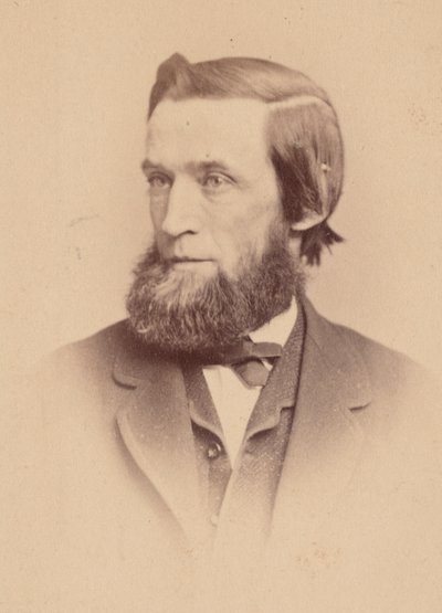 Ritratto di Hubert Anson Newton 1830-1896, 1870-1877 da Sarony and Co