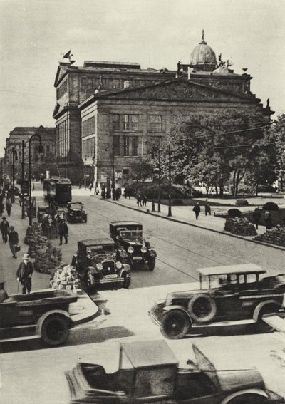 Berlino: Schauspielhaus (foto in bianco e nero) da Sasha Stone