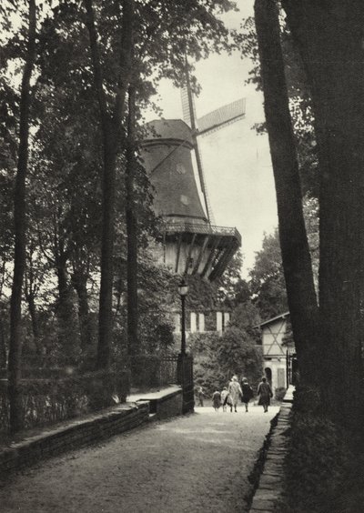 Potsdam, Mulino a vento storico a Sanssouci da Sasha Stone