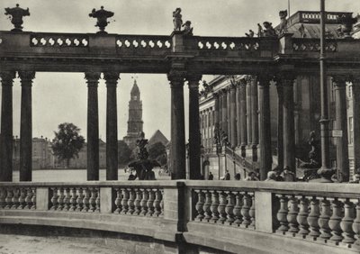 Potsdam, Palazzo della Città, Colonnati sull