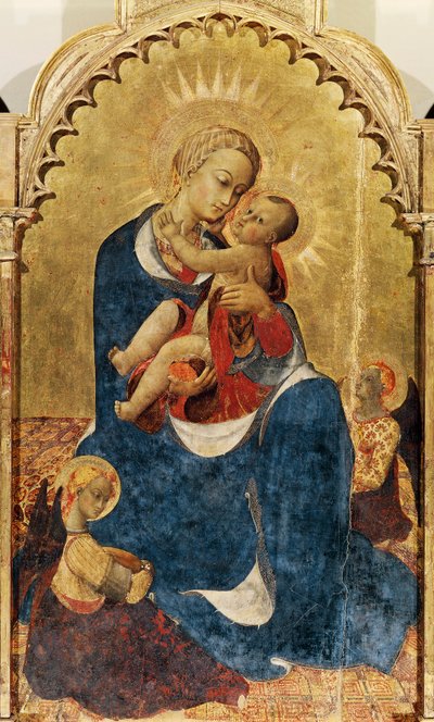 Madonna col Bambino, pannello centrale dell