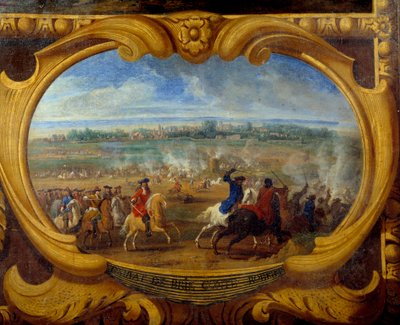 Le azioni di Luigi II Principe di Borbone Condé (Gran Condé) (1621-1686), Battaglia di Brie (dettaglio) da Sauveur Le Conte