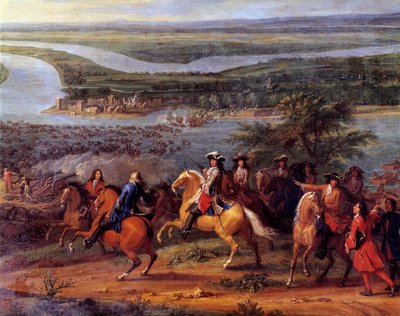 Le azioni del Gran Condé, passaggio del Reno da Sauveur Le Conte