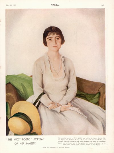 Ritratto di Sua Maestà la Regina Elisabetta (1900-2002) da 
