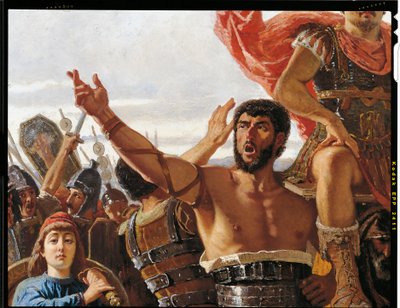 Il trionfo di Mario (dettaglio) da Saverio Altamura