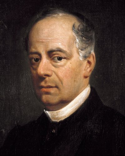 Risorgimento: Ritratto di Carlo Poerio, patriota italiano (dettaglio) da Saverio Altamura