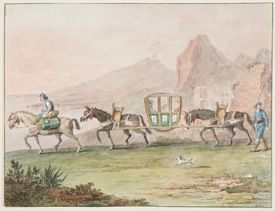 Viaggio in portantina da Saverio della Gatta