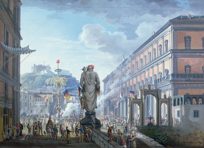 Il Palazzo Reale, al momento in cui l