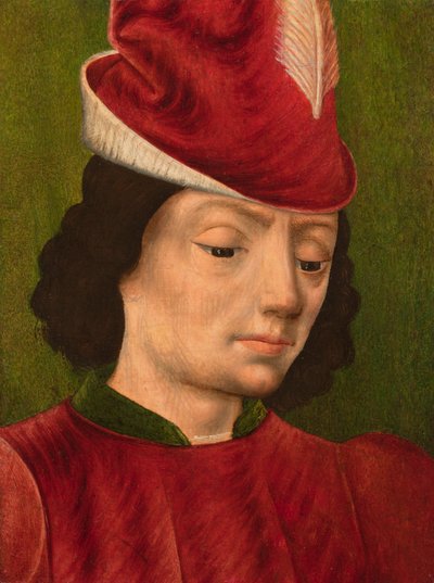 Una Figura Maschile forse San Sebastiano: Un Frammento, c.1480 da Savoyard School