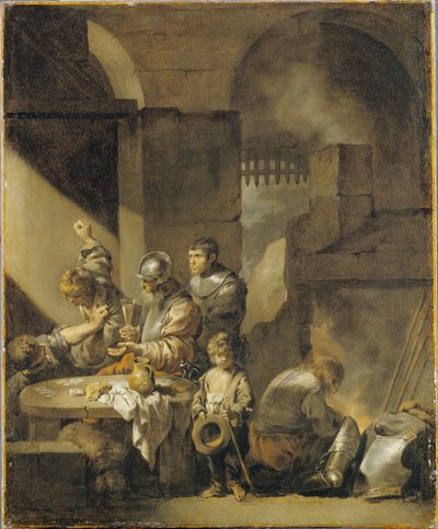 Una rissa in una guardia da Sébastien Bourdon