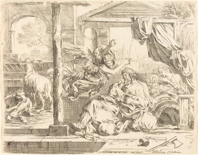 Il sogno di San Giuseppe da Sébastien Bourdon