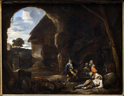 Il pasto dei venditori ambulanti da Sébastien Bourdon