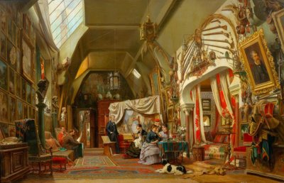 Atelier di un artista da Charles Giraud