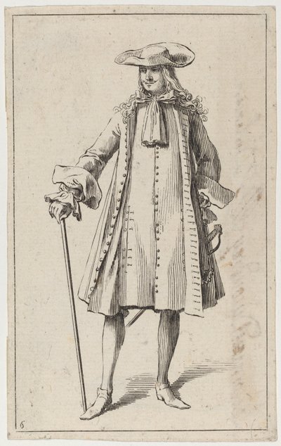 Uomo con Spada da Sébastien Le Clerc the elder