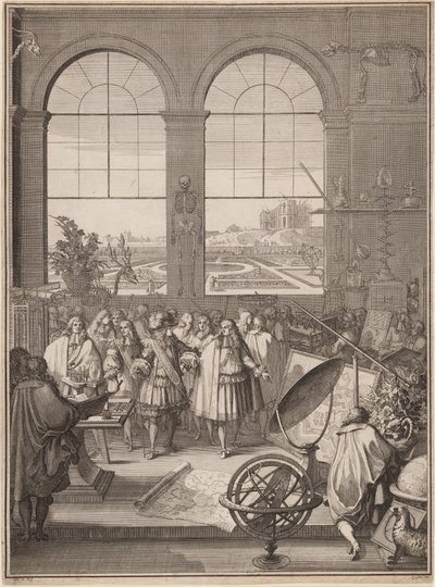 Luigi XIV in visita all