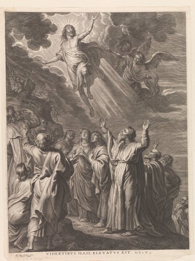 Ascensione di Cristo da Schelte Adamsz. Bolswert