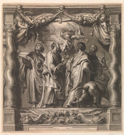 I quattro evangelisti da Schelte Adamsz. Bolswert