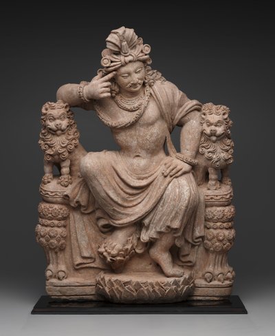 Bodhisattva pensante, IV-VI secolo d.C. da School Afghan