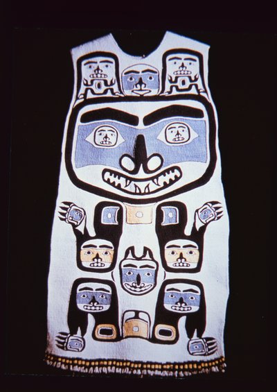 Vestito Chilkat, Tribù Tlingit da School American