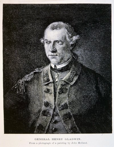 Generale Henry Gladwin, da una fotografia di un dipinto di John Holland da School American
