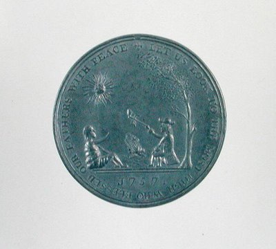 Medaglia di pace indiana da School American