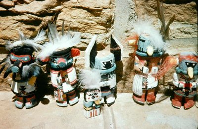 Bambole Kachina da School American