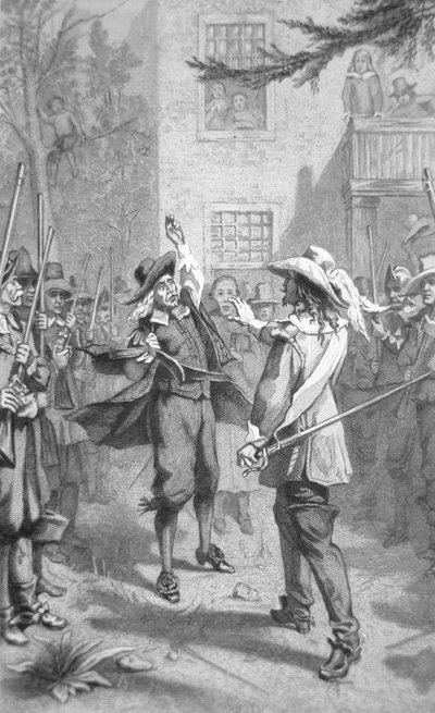 Nathaniel Bacon affronta Sir William Berkeley da School American
