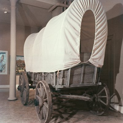 Carro del pioniere da School American