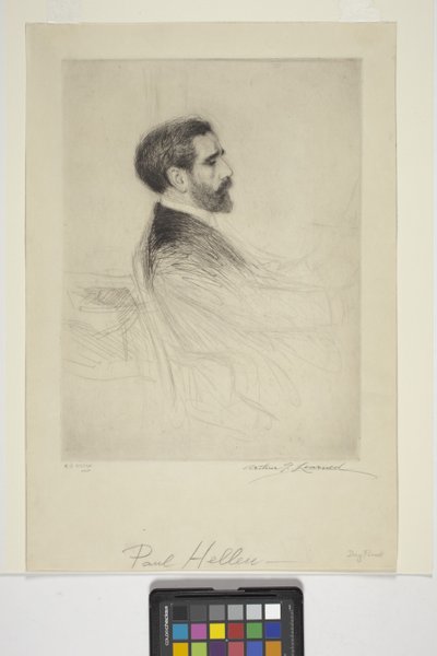 Ritratto di Paul Helleu da School American