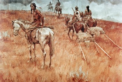 Sioux in movimento da School American