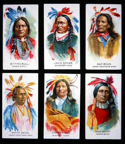 Sei capi Sioux notevoli da School American